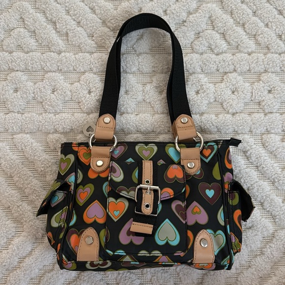 Y2K Heart Print Mini Bag Unbranded - Picture 3 of 10